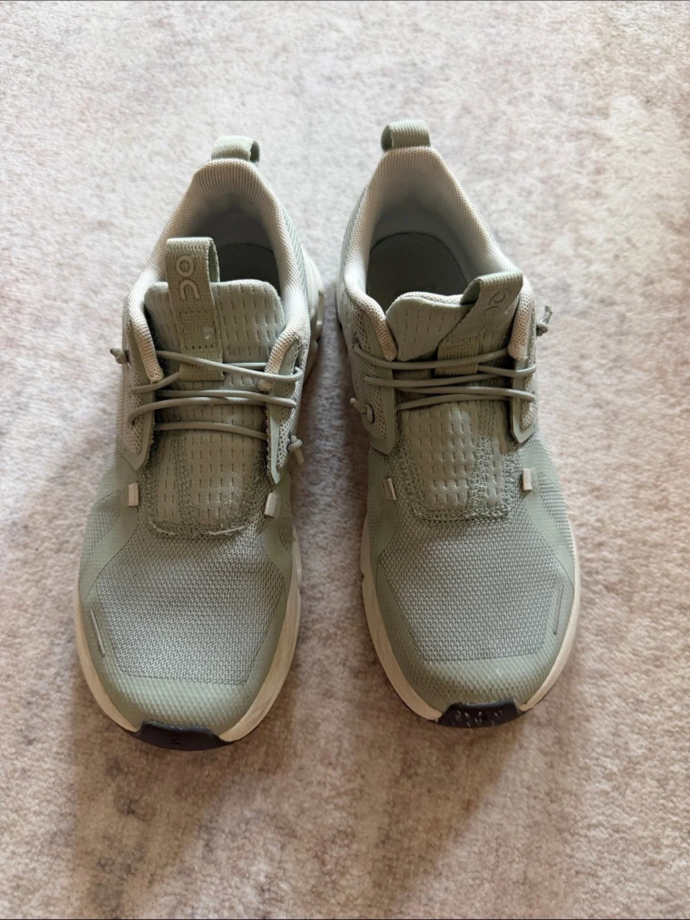 On Running Kid’s Cloud 6 Sneaker in Sage Green